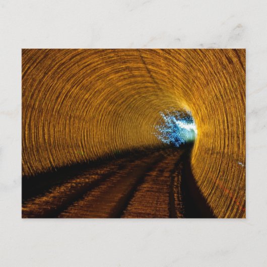 Bund Tourist Tunnel Postkarte (Vorderseite)