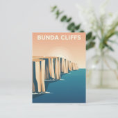 Bunda-Klippen Australien Postkarte (Stehend Vorderseite)