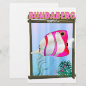 Bundaberg Australien Reiseplakat Briefpapier (Vorne/Hinten)