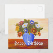Bündel Blume Postkarte (Vorne/Hinten)