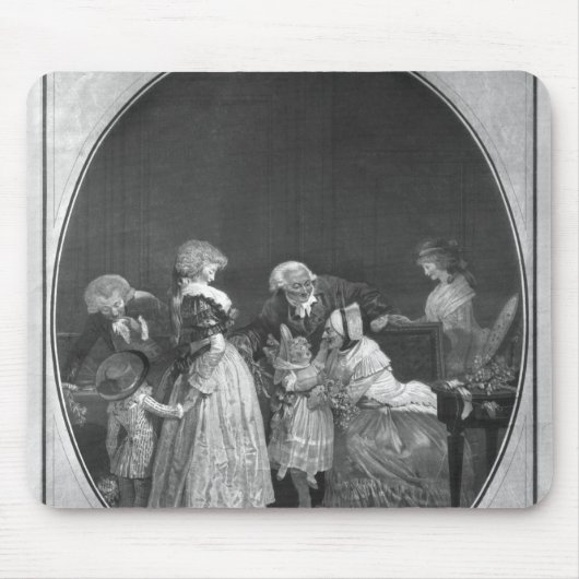 Bündel der Blumen oder der feiern Großmutter Mousepad (Vorne)