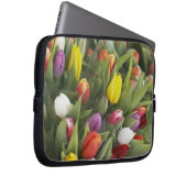 Bündel der bunten Tulpen Laptopschutzhülle (Vorne Rechts)