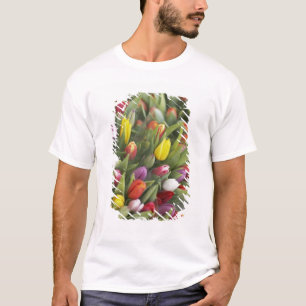 Bündel der bunten Tulpen T-Shirt