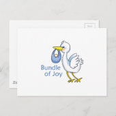 Bündel Freude Postkarte (Vorne/Hinten)