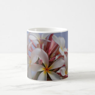 Bündel Plumeria Kaffeetasse