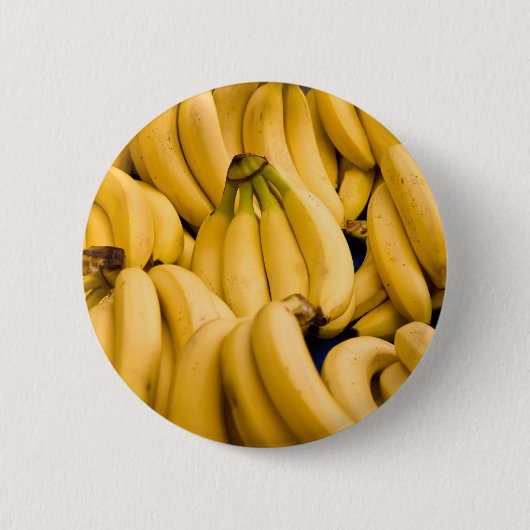 Bündel reife Bananen Button (Vorderseite)