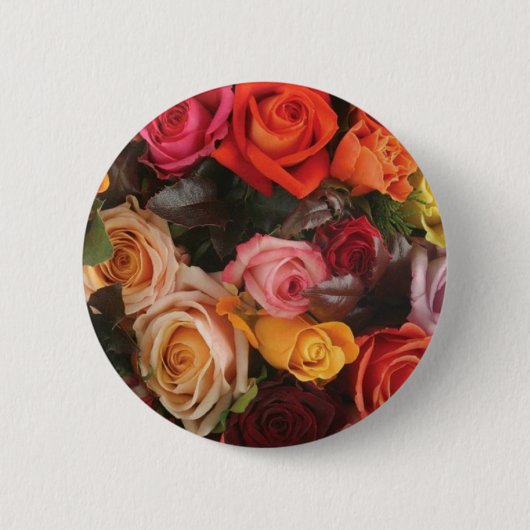 Bündel Rosen Button (Vorderseite)