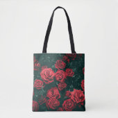 Bündel rote Rosen Tasche (Vorderseite)