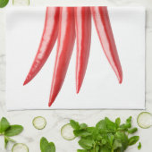 Bündel von Chili-Paprikaschoten Handtuch (Gefaltet)