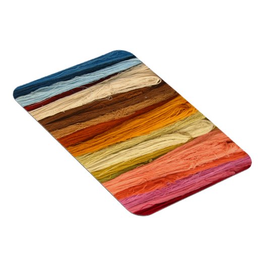 Bündel von gefärbten Garnen Magnet (Rechte Seite)