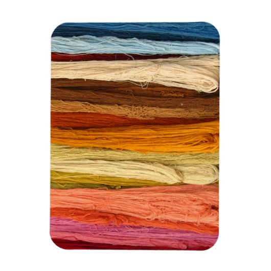 Bündel von gefärbten Garnen Magnet (Vertikal)