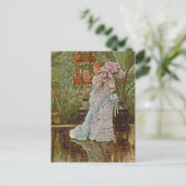 Bündel von Lilacs c1875 Postkarte (Stehend Vorderseite)