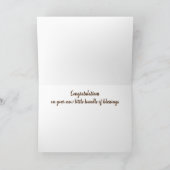 Bündel von Segnungen Karte (Innenseite)