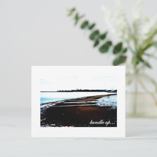 bündeln... postkarte (Stehend Vorderseite)