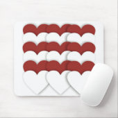 Bündelte Herzen Mousepad (Mit Mouse)