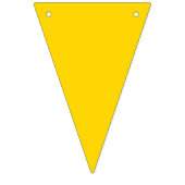 BUNDEN: Dreieck - Gold und Lila Wimpelkette (Dritte Fahne)