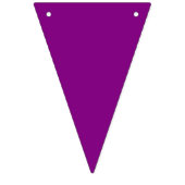 BUNDEN: Dreieck - Gold und Lila Wimpelkette (Zweite Fahne)