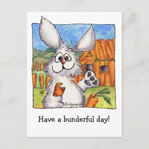 Bunderful Day- Ur Bunreal! Postkarte