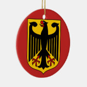 Bundesadler - Bundeswappen Deutschlands - Keramik Ornament (Rechts)