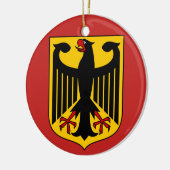 Bundesadler - Bundeswappen Deutschlands - Keramik Ornament (Links)