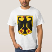 Bundesadler - Bundeswappen Deutschlands - T-Shirt (Vorderseite)