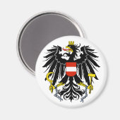 Bundesadler, Österreich Magnet (Vorderseite/Rückseite)