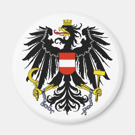 Bundesadler, Österreich Magnet (Vorne)