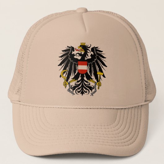 Bundesadler, Österreich Truckerkappe (Vorderseite)