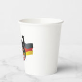 Bundesadler Wappen Deutschland Pappbecher (Links)