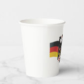 Bundesadler Wappen Deutschland Pappbecher (Rechts)