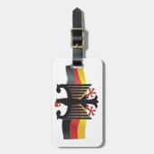 Bundesadler Wappen Deutschlands Gepäckanhänger (Vorderseite vertikal)