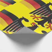 Bundesadler Wappen Deutschlands Geschenkpapier (Ecke)