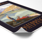 Bundesbahnen Österreich Vintage Travel Poster 192 (Ecke)