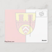 Bundesflagge Bielefeld Postkarte (Rückseite)