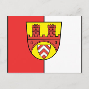 Bundesflagge Bielefeld Postkarte