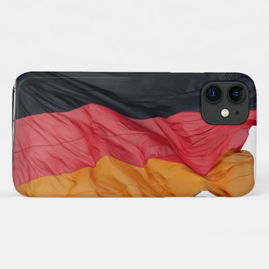 Bundesflagge Case-Mate iPhone Hülle (Rückseite (Horizontal))