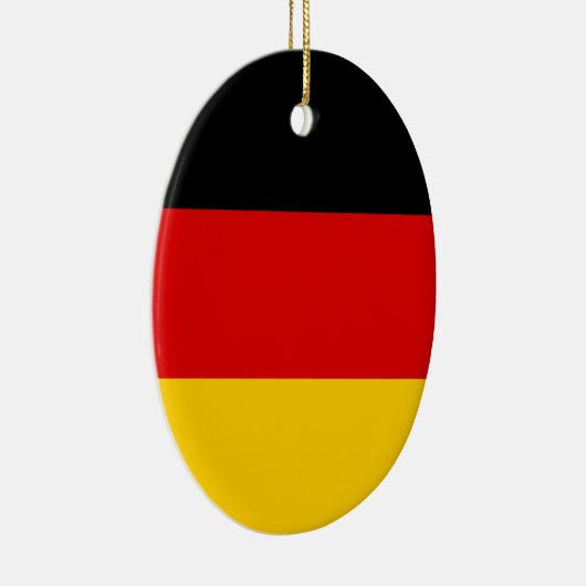 Bundesflagge Keramik Ornament (Rechts)