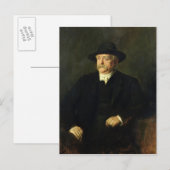 Bundeskanzler Otto von Bismarck , 1849 Postkarte (Vorne/Hinten)