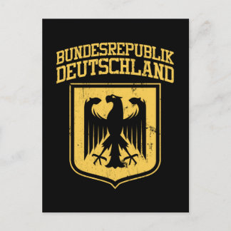 Bundesrepublik Deutschland / deutscher Adler Postkarte
