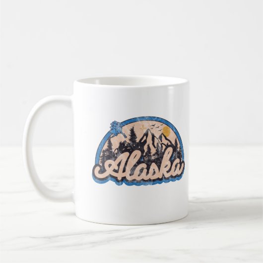 Bundesstaat Alaska Kaffeetasse (Links)
