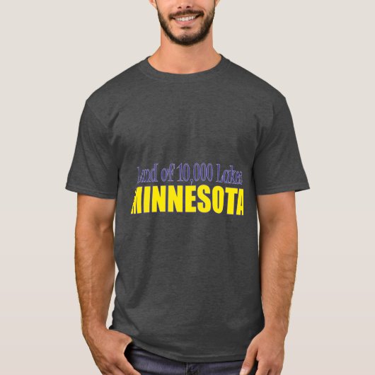 Bundesstaat Minnesota1 T-Shirt (Vorderseite)