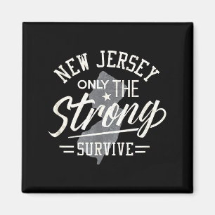 Bundesstaat New Jersey Lustig Überleben Nur Die St Magnet