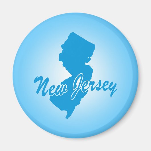 Bundesstaat New Jersey Magnet (Vorne)