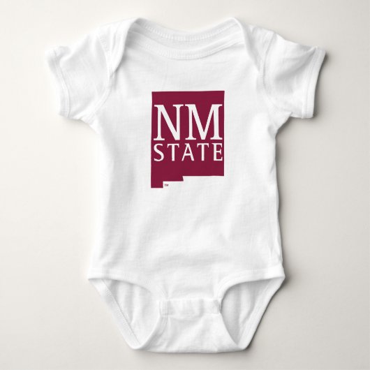 Bundesstaat New Mexico Baby Strampler (Vorderseite)