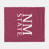 Bundesstaat New Mexico Fleecedecke (Vorderseite (Horizontal))