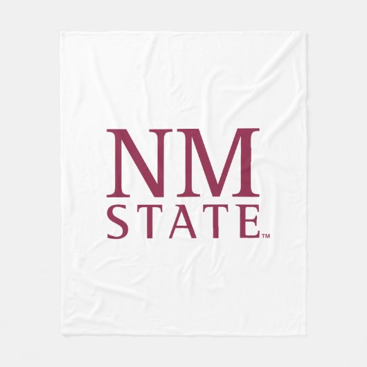 Bundesstaat New Mexico Fleecedecke (Vorderseite)