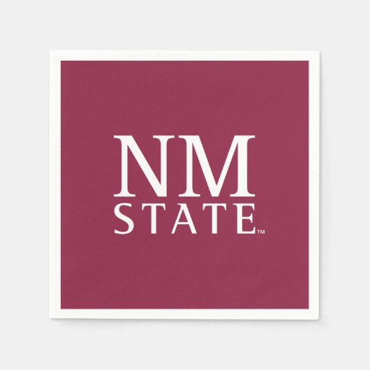 Bundesstaat New Mexico Serviette (Vorderseite)