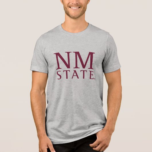 Bundesstaat New Mexico Tri-Blend Shirt (Vorderseite)