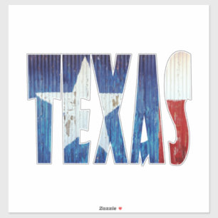 Bundesstaat Texas Aufkleber
