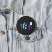 Bundesstaat Texas Button (Beispiel)